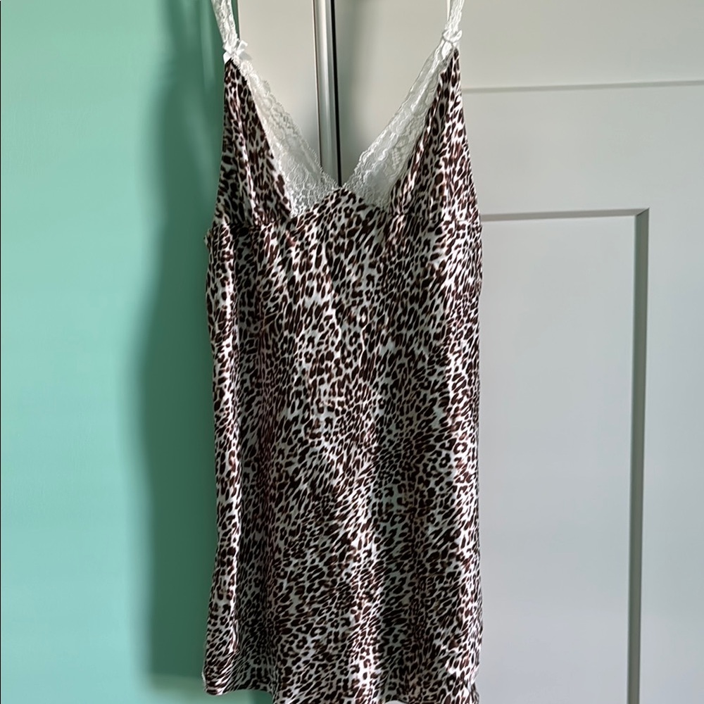 Victoria’s Secret Leopard Print Chemise